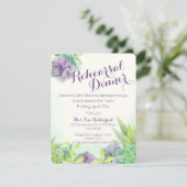 Succulent Tuin repetitie diner Kaart (Staand voorkant)