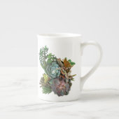 Succulent tuinontwerp porselein kop (Rechts)