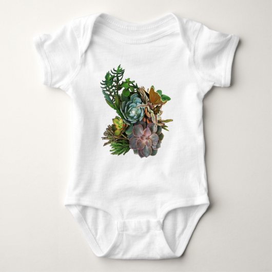 Succulent tuinontwerp romper (Voorkant)