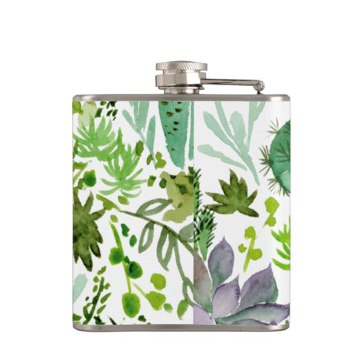 Succulent veld I Heupfles (Achterkant)