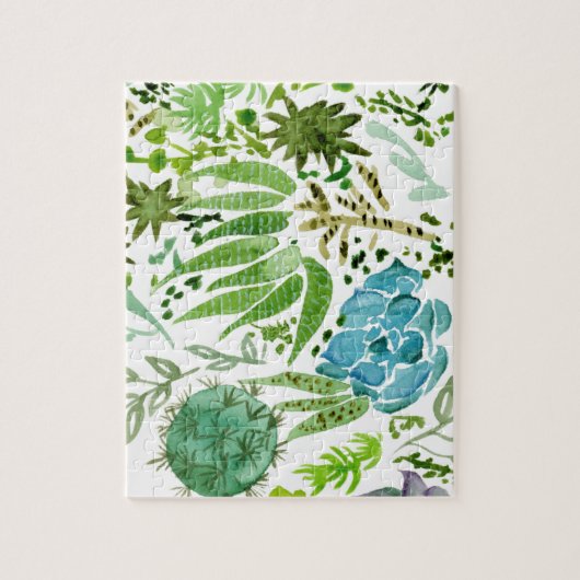 Succulent veld I Legpuzzel (Verticaal)