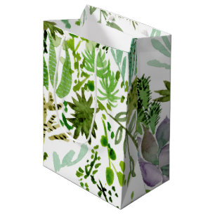 Succulent veld I Medium Cadeauzakje