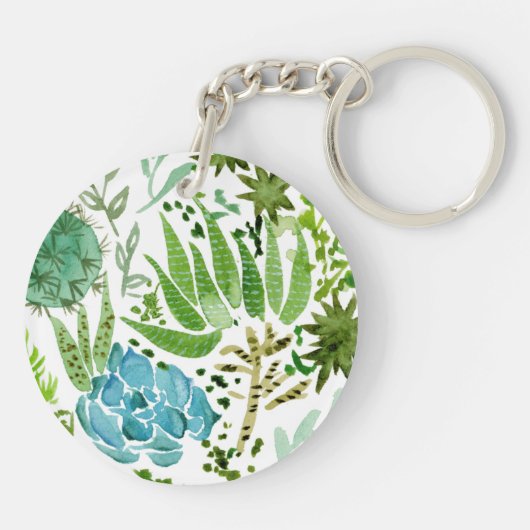 Succulent veld I Sleutelhanger (Achterkant)