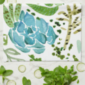 Succulent veld I Theedoek (Gevouwen)