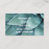 succulent visitekaartje (Achterkant)