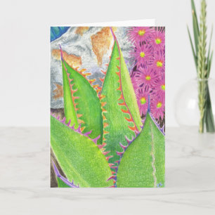 Succulente 3 kaart