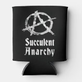 Succulente anarchie kan blikjeskoeler (Voorkant)