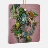 Succulente beeldschermen keramisch ornament (Rechts)