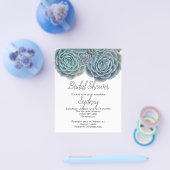 Succulente begrotingsuitnodigingen van de Vrijgeze Flyer (Enkel)