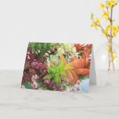 Succulente boekenkaart kaart (Gele Bloem)