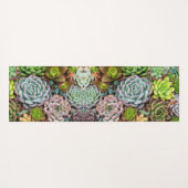 Succulente botanische tuinbouw yogamat (Achterkant (horizontaal))
