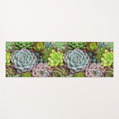 Succulente botanische tuinbouw yogamat (Voorkant (horizontaal))