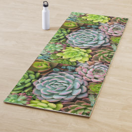 Succulente botanische tuinbouw yogamat