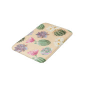 Succulente cactus: hoog detailpatroon badmat (Gekanteld)