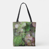Succulente Canvas tas (Achterkant)