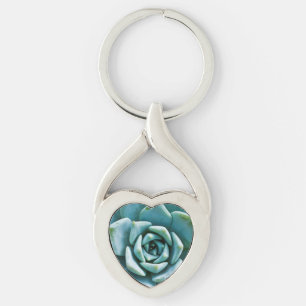 Succulente Close-up Sleutelhanger