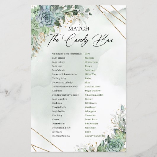 Succulente eucalyptusgoud komt overeen met de Snoe (Achterkant)