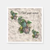 Succulente foto's servet (Voorkant)