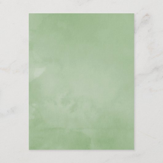 Succulente Geometric Wedding Guest Details Informatiekaartje (Achterkant)