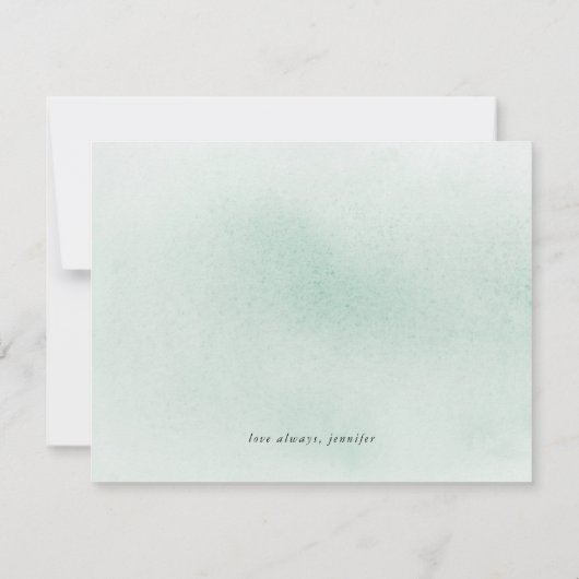 Succulente Greenery Silver Bridesmaid Voorstel Kaart (Achterkant)