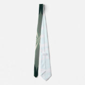 Succulente groene en bosFlora Kaleidoscoop Stropdas (Achterkant)