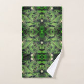 Succulente kippen en Abstracte kippen Bad Handdoek (Handdoek)