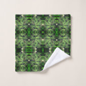 Succulente kippen en Abstracte kippen Bad Handdoek (Wasdoekje)
