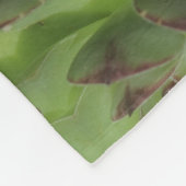 Succulente kippen en Abstracte kippen Fleece Deken (Hoek)