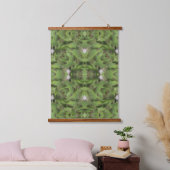 Succulente kippen en Abstracte kippen Hangend Wandkleed (Slaapkamer)