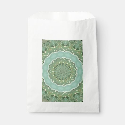 Succulente Mandala Bedankzakje (Voorkant)