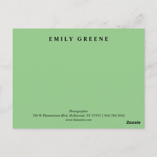 succulente notitiekaarten (Achterkant)