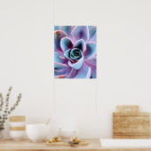 Succulente Plant Natuur Fotografie Foto Poster (Keuken)