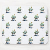 Succulente Planten in potten Muismat (Voorkant)