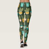 Succulente Planten Leggings (Achterkant)