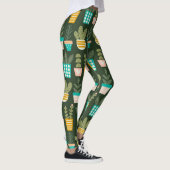 Succulente Planten Leggings (Rechts)
