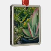Succulente Planten Metalen Ornament (Rechts)