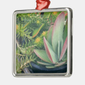 Succulente Planten Metalen Ornament (Links)