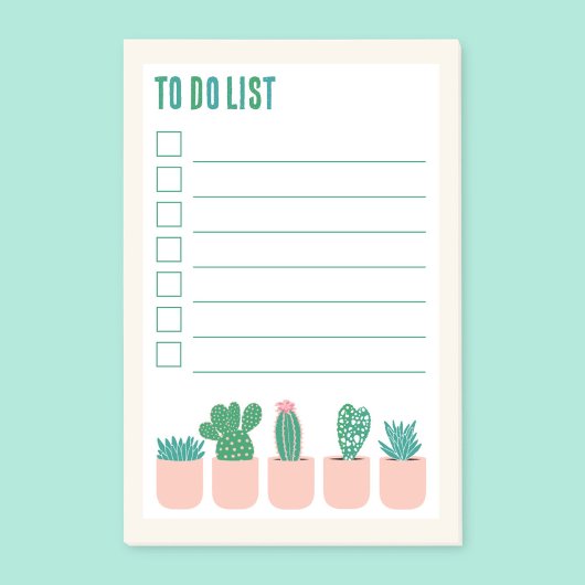 Succulente Planten to-do lijst Post-it notities Post-it® Notes