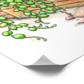 succulente plantenbak poster (Hoek)