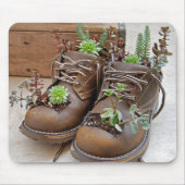 Succulente schoenen muismat (Voorkant)