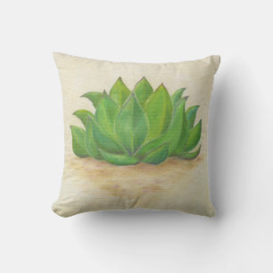 Succulente sempervivum gooit kussen