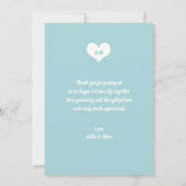 Succulente trouwfoto bedankt + met notitie (Achterkant)