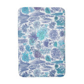 Succulente tuin badmat (Voorkant Verticaal)