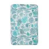 Succulente tuin badmat (Voorkant Verticaal)