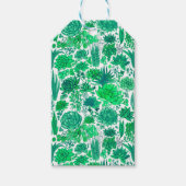 Succulente tuin cadeaulabel (Voorkant)