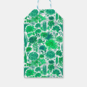 Succulente tuin cadeaulabel (Achterkant)