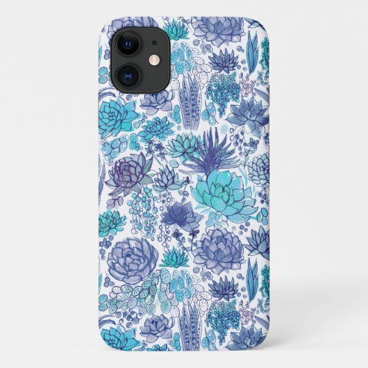 Succulente tuin Case-Mate iPhone case (Achterkant)