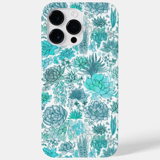 Succulente tuin Case-Mate iPhone case (Achterkant)