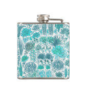 Succulente tuin heupfles (Achterkant)