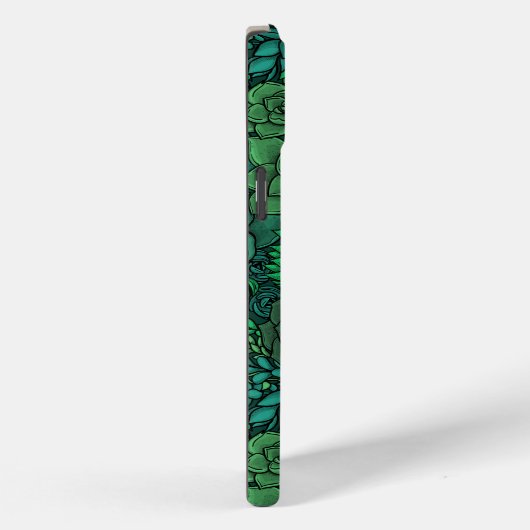 Succulente tuin in groen Case-Mate iPhone case (Achterkant / Rechts)